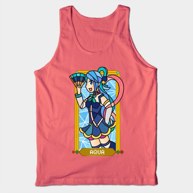 Aqua Tank Top by vizcan